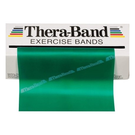 Banda de Resistencia Thera-Band VERDE - Fuerte