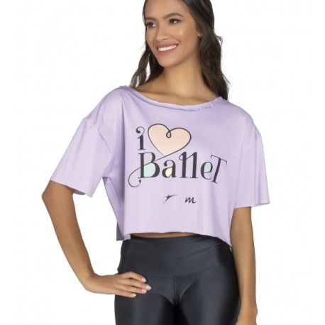 Blusa Cropped So Danca SL-1760- Niña